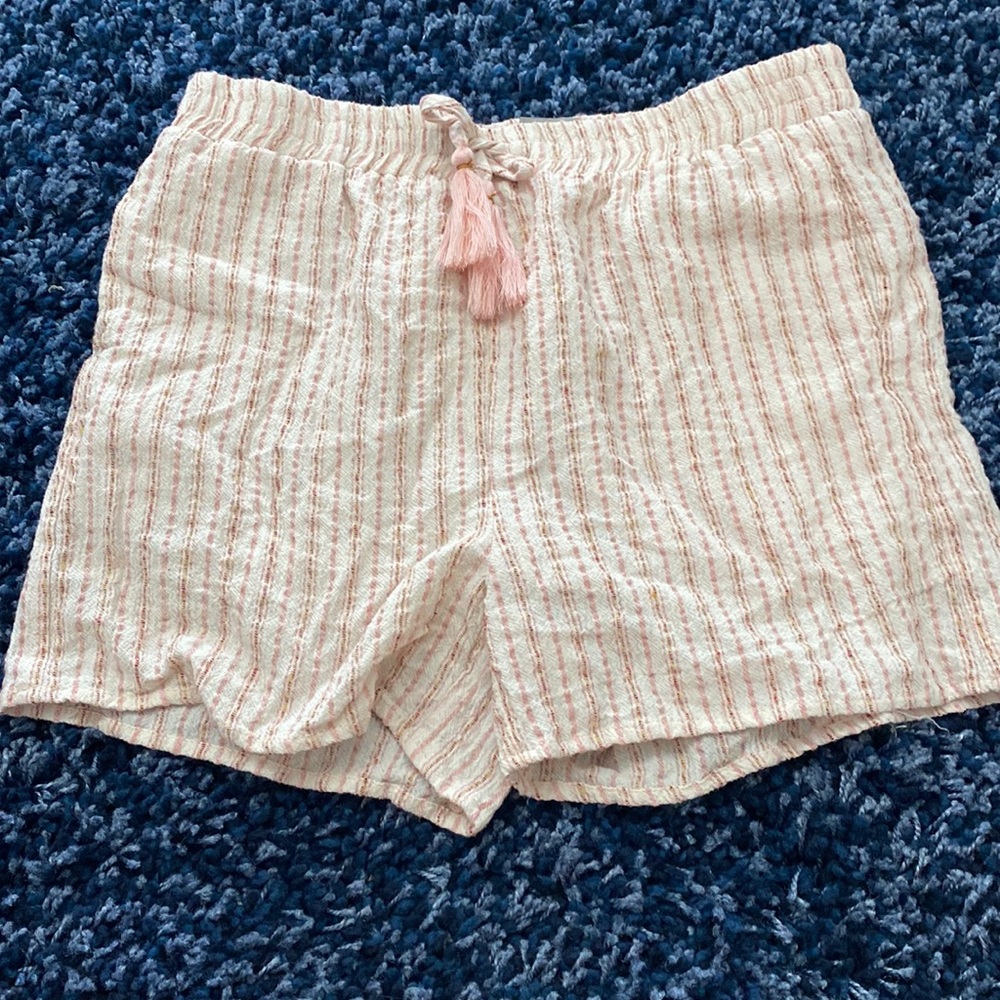Paper Crane Striped Shorts